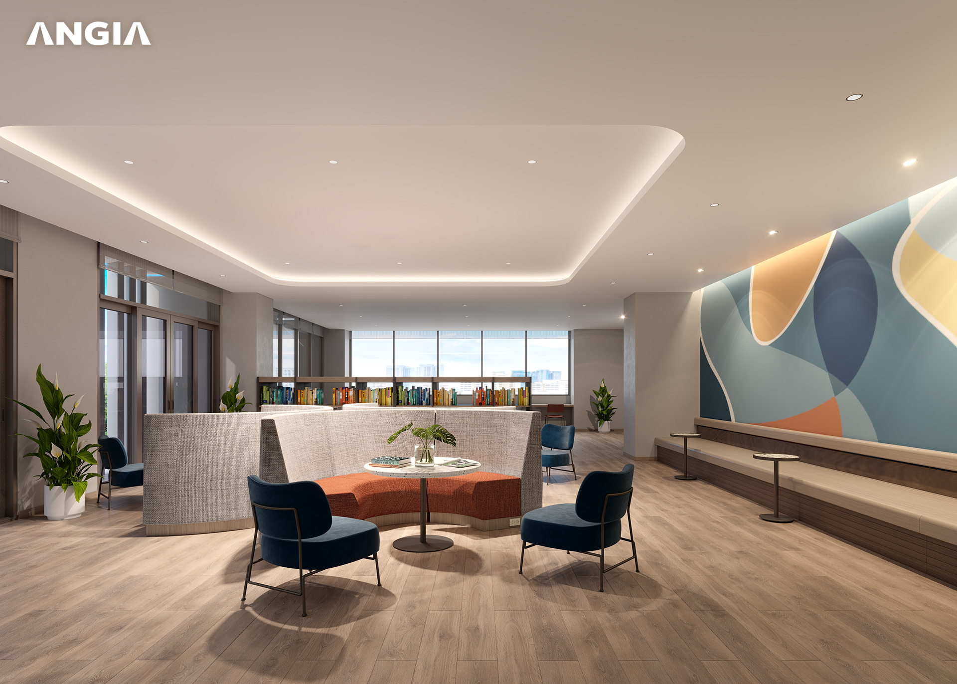 Thư viện The Gió Riverside